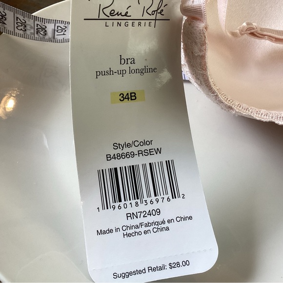 🌸Longline Lace Bra Rene Rofe - Picture 5 of 9